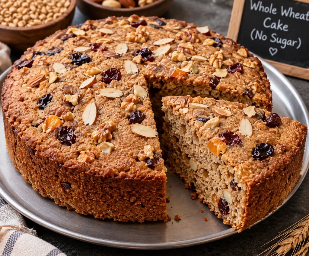 Whole Wheat Cake (Without Sugar)